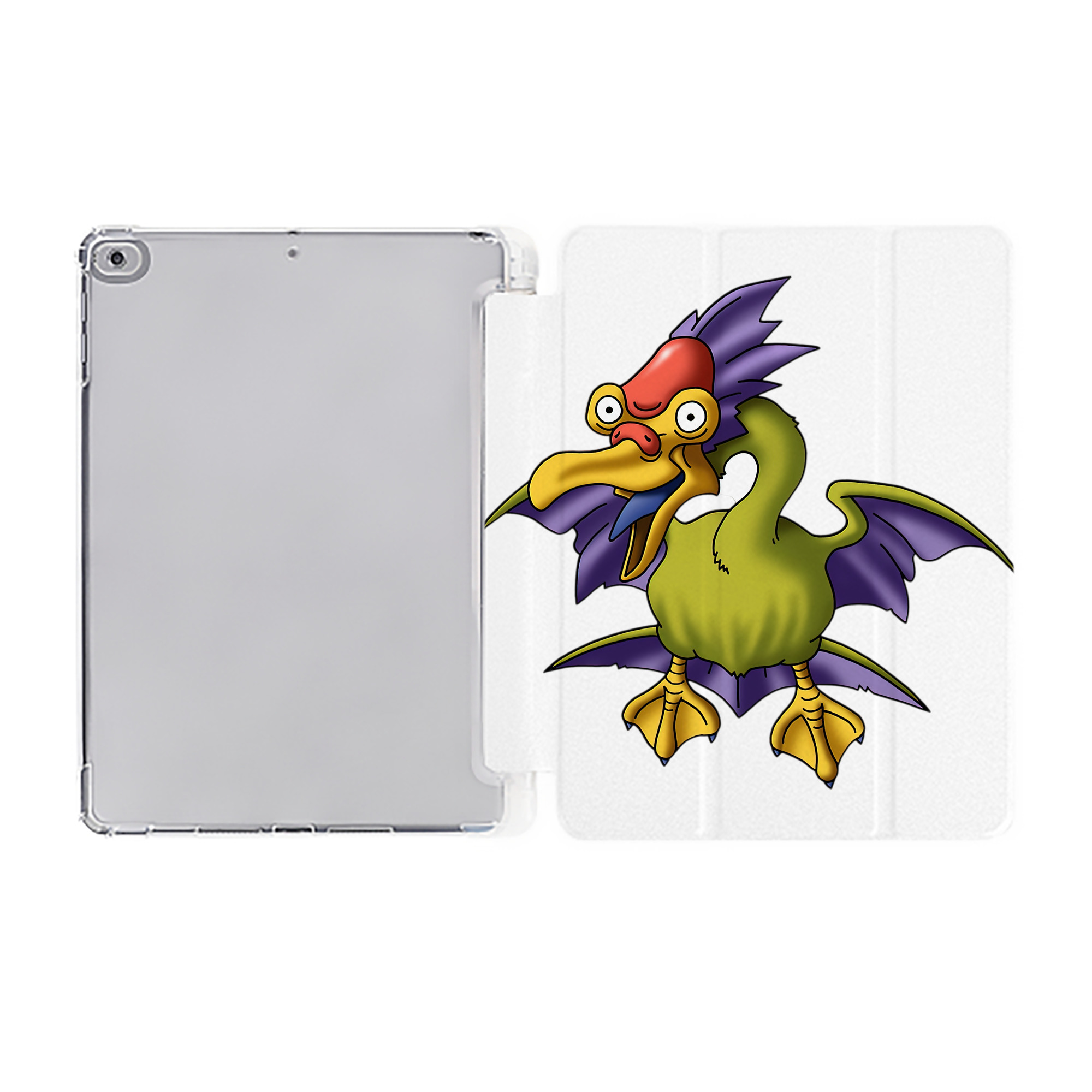 （画像用） ドラゴンクエスト Doragon Kuesuto Dragon Quest IPad ケース ペン収納付き 三つ折りスタンド PUレザー×シリコン 対応機種9.5/10.5/10.9インチ
